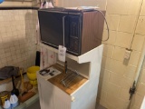 Microwave stand and kenmore microwave
