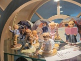 7 Lenox days of the week figurines and 4 wonders of childhood plates