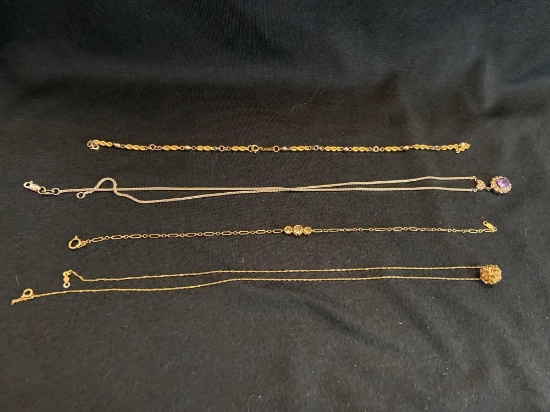 14K Necklaces and Bracelets