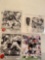 (4) Cleveland Browns signed 8 x 10 photos w/COA's.