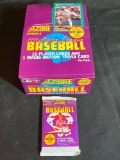 1991 Score Series 2 baseball unopened wax packs (36).