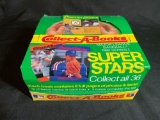 1990 Series 1 Collect-A-Books baseball super star cards. (24) Unopened boxes.