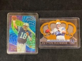 (2) Peyton Manning cards.