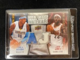 2009 Upper Deck Dual Game Materials (Anthony/ James).