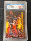 2015 Panini Threads #119 LeBron James gem mint 10 card.