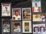 (9) Baseball cards. Bid times nine.