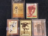 (5) Jim Thorpe cards. Bid times five.