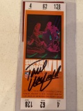 Super Bowl VII (1973) ticket signed by Paul Warfield w/ COA.