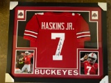 Haskins Jr. autographed Ohio State jersey. JSA #SD62095 COA.