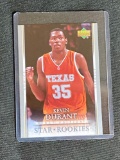 2007 Upper Deck #202 first edition Kevin Durant rookie card.