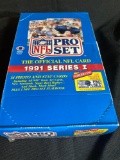 1991 Series I NFL Pro Set (36) count wax packs. Unopened!