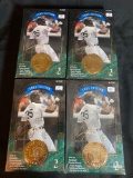 (4) Boxes of 1993 Leaf Series 2 unopened baseball cards, each w/ (36) wax packs.