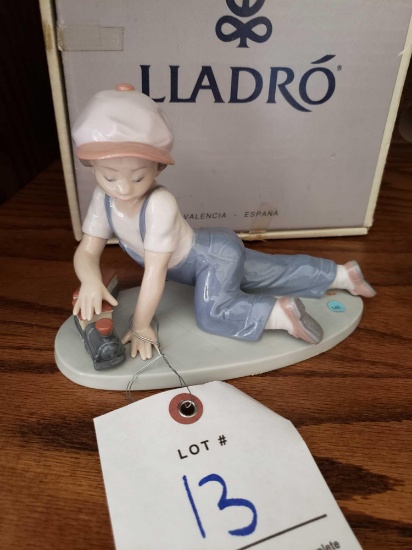 Lladro 'All Aboard' figurine
