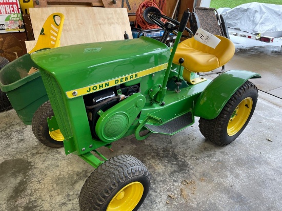 1967 John Deere 110 Restored round fender