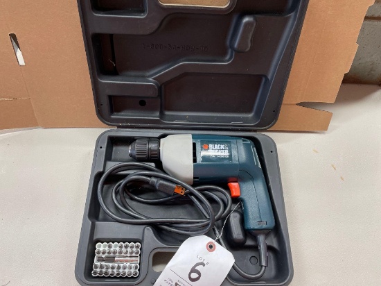 Black and Decker electric Drill