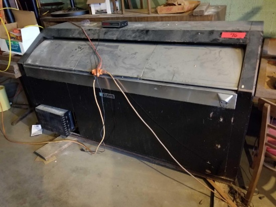 Perlick 3 door reach-in cooler