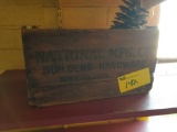 Old wood box