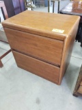 Wood lateral file cabinet