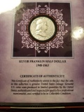 1952 Franklin silver half