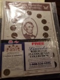 Lincoln wheat cent collection