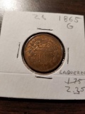 1865 2 cent pc