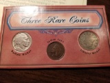 Set of 3 rare coins
