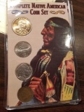 Complete Native American coin sets, bid x 2