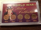 WW1 penny collection