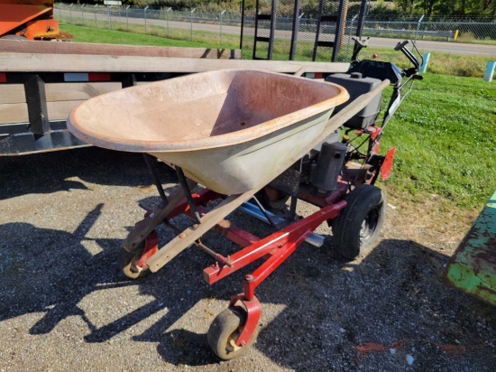 Motorized wheelbarrow