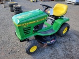 John Deere STX 38 with multcher