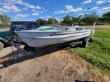 1960 14ft. Alumnacraft boat with 25hp Mercury motor