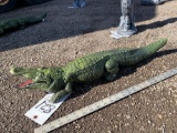 crocodile statue