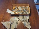 63 pieces of sterling flatware, bid will be per piece x 63