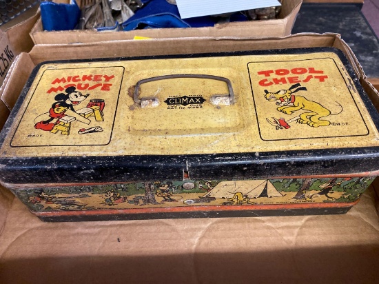1930s Mickey Mouse tool chest