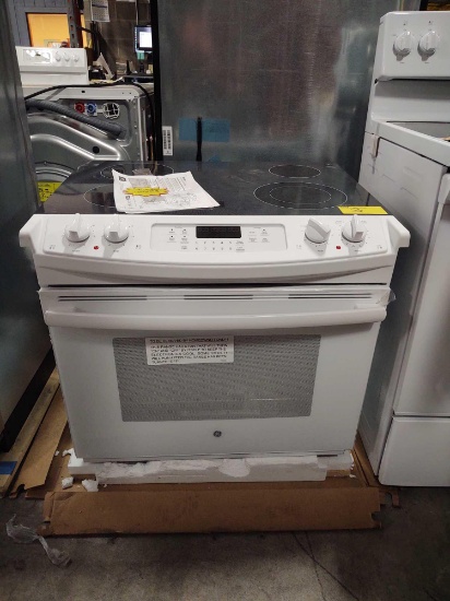 GE 30" Drop In Electric Range Model #JD630DFW