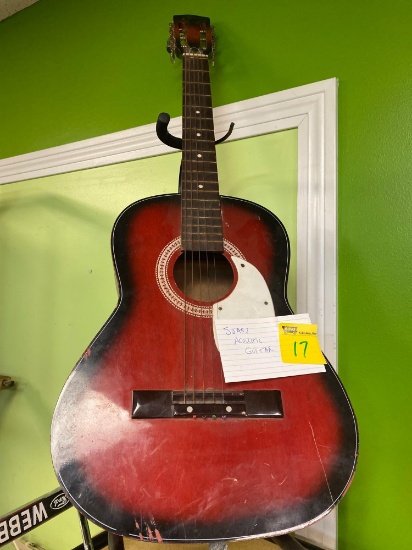 Sears acoustic guitar