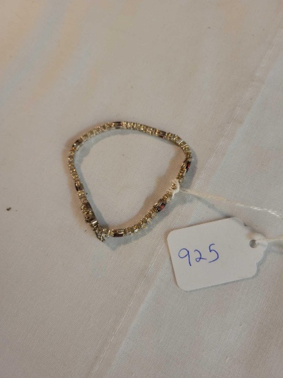 925 marked bracelet