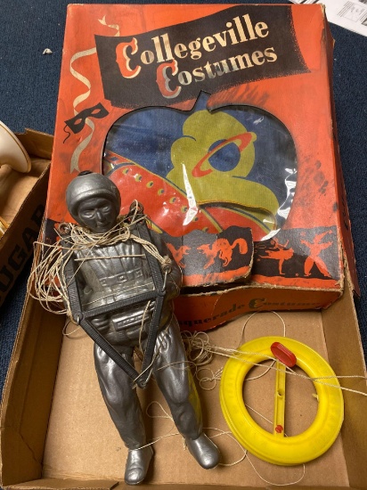 Collegeville spaceman costume vintage parachutist