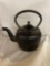 Cast iron tea kettle