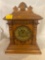 Nice antique wood mantle clock