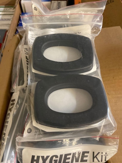 Cushions and foam inserts for headsets- new, set of 9