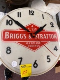 Briggs and Stratton gasoline engines Clock vintage