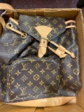 Lv backpack purse authentication unknown