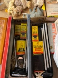 Vintage rifle cleaning kits