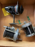 3 fishing reels