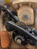 Old phones , small binoculars