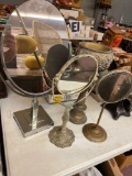 3 vanity mirrors & 1 chalice
