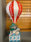 Molson beer advertising hot air balloon