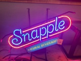 Snapple neon light works