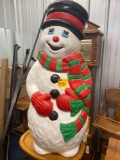 Snowman blow mold 3ft tall